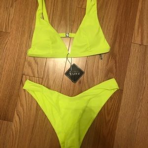 Brand new ZAFUL neon bikini